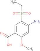 2-Methoxy-4-amino-5-ethylsulfonyl benzoic acid