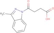 4-(3-Methyl-1H-indazol-1-yl)-4-oxobutanoic acid