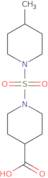 1-[(4-Methylpiperidin-1-yl)sulfonyl]piperidine-4-carboxylic acid