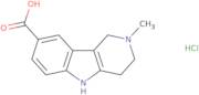 2-Methyl-2,3,4,5-tetrahydro-1H-pyrido[4,3-b]indole-8-carboxylic acid hydrochloride