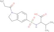 3-Methyl-2-{[(1-propionyl-2,3-dihydro-1H-indol-5-yl)sulfonyl]amino}butanoic acid