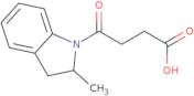 4-(2-Methyl-2,3-dihydro-1H-indol-1-yl)-4-oxobutanoic acid