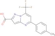 5-(4-Methylphenyl)-7-(trifluoromethyl)pyrazolo[1,5-a]pyrimidine-2-carboxylic acid