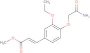 Methyl (2E)-3-[4-(2-amino-2-oxoethoxy)-3-ethoxyphenyl]acrylate