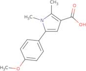 5-(4-Methoxyphenyl)-1,2-dimethyl-1H-pyrrole-3-carboxylic acid