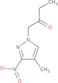 1-(4-Methyl-3-nitro-1H-pyrazol-1-yl)butan-2-one