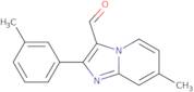 7-Methyl-2-(3-methylphenyl)imidazo[1,2-a]pyridine-3-carbaldehyde