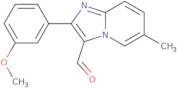 2-(3-Methoxyphenyl)-6-methylimidazo[1,2-a]pyridine-3-carbaldehyde