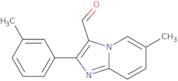 6-Methyl-2-(3-methylphenyl)imidazo[1,2-a]pyridine-3-carbaldehyde