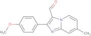 2-(4-Methoxyphenyl)-7-methylimidazo[1,2-a]pyridine-3-carbaldehyde