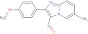 2-(4-Methoxyphenyl)-6-methylimidazo[1,2-a]pyridine-3-carbaldehyde