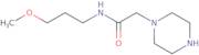 N-(3-Methoxypropyl)-2-piperazin-1-ylacetamide