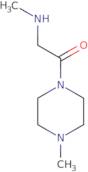N-Methyl-N-[2-(4-methylpiperazin-1-yl)-2-oxoethyl]amine