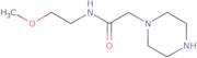 N-(2-Methoxyethyl)-2-piperazin-1-ylacetamide