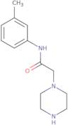N-(3-Methylphenyl)-2-piperazin-1-ylacetamide