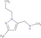 N-Methyl-N-[(3-methyl-1-propyl-1H-pyrazol-5-yl)methyl]amine