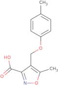 5-Methyl-4-[(4-methylphenoxy)methyl]isoxazole-3-carboxylic acid