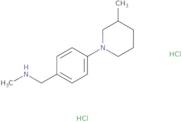 N-Methyl-N-[4-(3-methylpiperidin-1-yl)benzyl]amine dihydrochloride