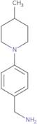 1-[4-(4-Methylpiperidin-1-yl)phenyl]methanamine