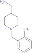 [1-(2-Methylbenzyl)piperidin-4-yl]methylamine