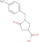 1-(4-Methylbenzyl)-5-oxopyrrolidine-3-carboxylic acid