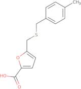 5-{[(4-Methylbenzyl)thio]methyl}-2-furoic acid