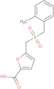 5-{[(2-Methylbenzyl)sulfonyl]methyl}-2-furoic acid