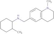 N-(2-Methylcyclohexyl)-N-[(1-methyl-1,2,3,4-tetrahydroquinolin-6-yl)methyl]amine