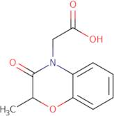 (2-Methyl-3-oxo-2,3-dihydro-4H-1,4-benzoxazin-4-yl)acetic acid