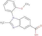 1-(2-Methoxyphenyl)-2-methyl-1H-benzimidazole-5-carboxylic acid