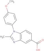 1-(4-Methoxyphenyl)-2-methyl-1H-benzimidazole-5-carboxylic acid