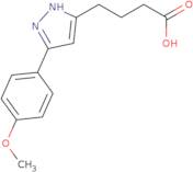 4-[5-(4-Methoxyphenyl)-1H-pyrazol-3-yl]butanoic acid