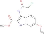 Methyl 3-[(chloroacetyl)amino]-6-methoxy-1H-indole-2-carboxylate