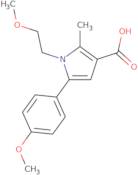 1-(2-Methoxyethyl)-5-(4-methoxyphenyl)-2-methyl-1H-pyrrole-3-carboxylic acid