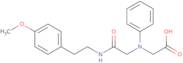 [(2-{[2-(4-Methoxyphenyl)ethyl]amino}-2-oxoethyl)(phenyl)amino]acetic acid