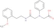 [(2-{[2-(2-Methoxyphenyl)ethyl]amino}-2-oxoethyl)(phenyl)amino]acetic acid