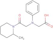 [[2-(2-Methylpiperidin-1-yl)-2-oxoethyl](phenyl)amino]acetic acid