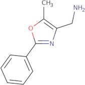 [(5-Methyl-2-phenyl-1,3-oxazol-4-yl)methyl]amine hydrochloride