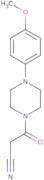 3-[4-(4-Methoxyphenyl)piperazin-1-yl]-3-oxopropanenitrile