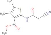 Methyl 2-[(cyanoacetyl)amino]-4,5-dimethylthiophene-3-carboxylate