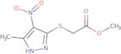 Methyl [(5-methyl-4-nitro-1H-pyrazol-3-yl)thio]acetate