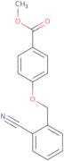 Methyl 4-[(2-cyanobenzyl)oxy]benzoate