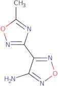 4-(5-Methyl-1,2,4-oxadiazol-3-yl)-1,2,5-oxadiazol-3-amine