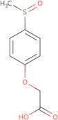 [4-(Methylsulfinyl)phenoxy]acetic acid