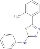 5-(2-Methylphenyl)-N-phenyl-1,3,4-thiadiazol-2-amine