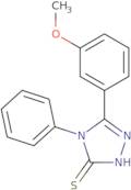 5-(3-Methoxyphenyl)-4-phenyl-4H-1,2,4-triazole-3-thiol