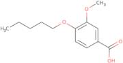 3-Methoxy-4-(pentyloxy)benzoic acid