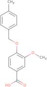 3-Methoxy-4-[(4-methylbenzyl)oxy]benzoic acid