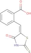 2-[(E)-(2-Mercapto-4-oxo-1,3-thiazol-5(4H)-ylidene)methyl]benzoic acid