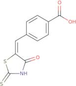 4-[(E)-(2-Mercapto-4-oxo-1,3-thiazol-5(4H)-ylidene)methyl]benzoic acid